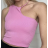 Women's Sleeveless Crop Top (S/M ONE SIZE) ITALIAN FASHION IMPBB232L23275