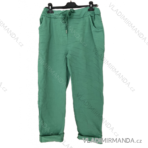 Women's Long Stretch Pants (L/XL ONE SIZE) ITALIAN FASHION IMC23090