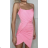 Women's Summer Elegant Strapless Dress (S/M ONE SIZE) ITALIAN FASHION IMPBB23B23629