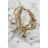 Bracelet SL578-41 gold color