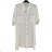 Women's elegant party long sleeve dress (S/M ONE SIZE) ITALIAN FASHION IM322282 XL/2XL white