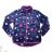 Zip-up sweatshirt long sleeve children youth girls (110-146) WOLF B2349