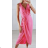 Women's Long Summer Sleeveless Dress (S/M ONE SIZE) ITALIAN FASHION IMPBB23B23690