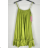 Women's Strapless Summer Dress (S/M ONE SIZE) ITALIAN FASHION IMPBB23O731