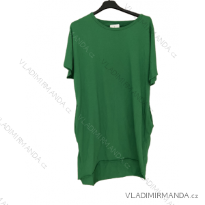 Shirt 3/4 sleeve ladies strip (4XL/5XL ONE SIZE) ITALSKÁ MÓDA IM422026