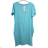 Dress classic short sleeve with pockets women (UNI S / M) ITALIAN FASHION IMD20025