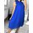 Women's Long Chiffon Short Sleeve Dress (S/M ONE SIZE) ITALIAN FASHION IMWGS231048