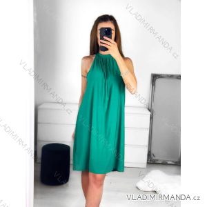 Women's short summer icecool sleeveless dress (S/M ONE SIZE) ITALIAN FASHION IMM23177