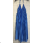 Women's long summer pleated dress with straps (S/M ONE SIZE) ITALIAN FASHION IMPGM2323763