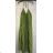 Women's long summer pleated dress with straps (S/M ONE SIZE) ITALIAN FASHION IMPGM2323763