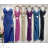 Women's Long Elegant Strapless Dress (S/M ONE SIZE) ITALIAN FASHION IMPGM234372