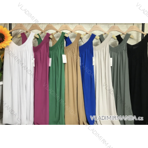 Women's Sleeveless Summer Dress (S/M ONE SIZE) ITALIAN FASHION IMPGM2316209