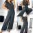 Women's elegant icecool jumpsuit (M/L, XL/XXL) AINUOSI ITALIAN FASHION IMB232785