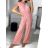 Women's elegant icecool jumpsuit (M/L, XL/XXL) AINUOSI ITALIAN FASHION IMB232785