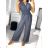 Women's elegant icecool jumpsuit (M/L, XL/XXL) AINUOSI ITALIAN FASHION IMB232785