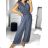 Women's elegant icecool jumpsuit (M/L, XL/XXL) AINUOSI ITALIAN FASHION IMB232785