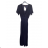 Women's summer icecool dress with sleeve (M/L, XL/2XL) AINUOSI ITALIAN FASHION IMB232103