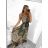 Women's summer icecool sleeveless long dress (S/M/L ONE SIZE) ITALIAN FASHION IMM22974