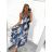 Women's summer icecool sleeveless long dress (S/M/L ONE SIZE) ITALIAN FASHION IMM22974