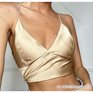 Women's strappy crop top (S/M ONE SIZE) ITALIAN FASHION IMPBB23O5667