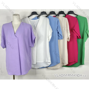 Women's Short Sleeve Tunic (S/M ONE SIZE) ITALIAN FASHION IMPBB23S3033