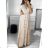 Women's long sleeve summer dress (M/L, XL/2XL) Polish fashion PMLB23VH02