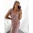 Women's Long Summer Sleeveless Dress (M/L, XL/2XL) ITALIAN FASHION IMB23F909