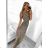 Women's Long Summer Sleeveless Dress (M/L, XL/2XL) ITALIAN FASHION IMB23F909