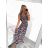 Women's Summer Sleeveless Long Dress (M/L, XL/2XL) AINUOSI ITALIAN FASHION IMB23F908