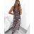 Women's Summer Sleeveless Long Dress (M/L, XL/2XL) AINUOSI ITALIAN FASHION IMB23F908