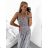 Women's Summer Sleeveless Long Dress (M/L, XL/2XL) AINUOSI ITALIAN FASHION IMB23F908