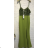 Women's Summer Elegant Sparkly Sequin Strap Dress (S/M ONE SIZE) ITALIAN FASHION IMPGM236128