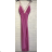 Women's long elegant strapless summer dress (S/M ONE SIZE) ITALIAN FASHION IMPGM2310977