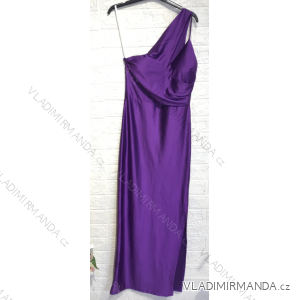 Women's Summer Long Elegant Sleeveless Dress (S/M ONE SIZE) ITALIAN FASHION IMPGM2310995