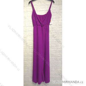 Women's Summer Long Elegant Strapless Dress (S/M ONE SIZE) ITALIAN FASHION IMPGM2320812