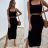 Women's long skirt and strappy top set (S/M ONE SIZE) ITALIAN FASHION IMPLP2350870070