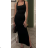 Women's long summer dress with straps (S/M ONE SIZE) ITALIAN FASHION IMPBB23C27220