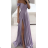 Women's Long Elegant Carmen Strapless Dress (S/M ONE SIZE) ITALIAN FASHION IMPBB23B23721