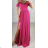 Women's Long Elegant Carmen Strapless Dress (S/M ONE SIZE) ITALIAN FASHION IMPBB23B23721