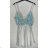 Women's Summer Elegant Sparkly Sequin Strap Dress (S/M ONE SIZE) ITALIAN FASHION IMPBB23O770