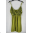 Women's Summer Elegant Sparkly Sequin Strap Dress (S/M ONE SIZE) ITALIAN FASHION IMPBB23O770