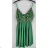 Women's Summer Elegant Sparkly Sequin Strap Dress (S/M ONE SIZE) ITALIAN FASHION IMPBB23O770