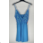 Women's Summer Elegant Sparkly Sequin Strap Dress (S/M ONE SIZE) ITALIAN FASHION IMPBB23O770