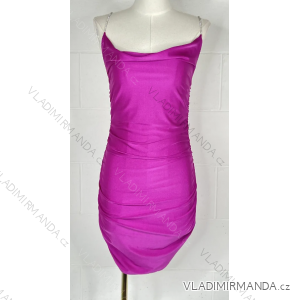 Women's Summer Elegant Strapless Dress (S/M ONE SIZE) ITALIAN FASHION IMPBB23H6083