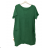 Women's Plus Size Casual Oversize Short Sleeve Dress (XL/2XL/3XL ONE SIZE) ITALIAN FASHION IM723MUSE