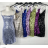 Women's Strappy Sequins Short Summer Elegant Dress (S/M ONE SIZE) ITALIAN FASHION IMPBB24O3837