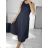 Women's Long Chiffon Short Sleeve Dress (S/M ONE SIZE) ITALIAN FASHION IMWGM23456 S/M béžová