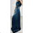 Women's Sleeveless Long Party Dress (S/M ONE SIZE) ITALIAN FASHION IMPBB23B23378