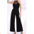 Women's Sleeveless Long Jumpsuit (S/M ONE SIZE) ITALIAN FASHION IMPBB23A11651