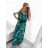 Women's summer icecool sleeveless long dress (S/M/L ONE SIZE) ITALIAN FASHION IMM22974